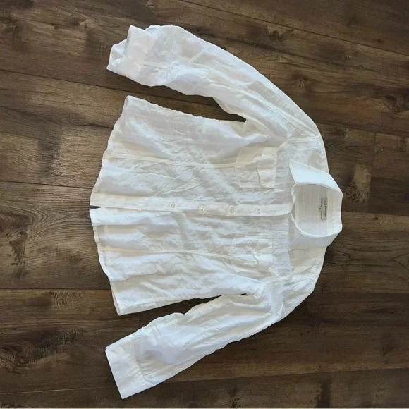 Jones New York Women’s Cotton Blouse  Size Large - Picture 8 of 10